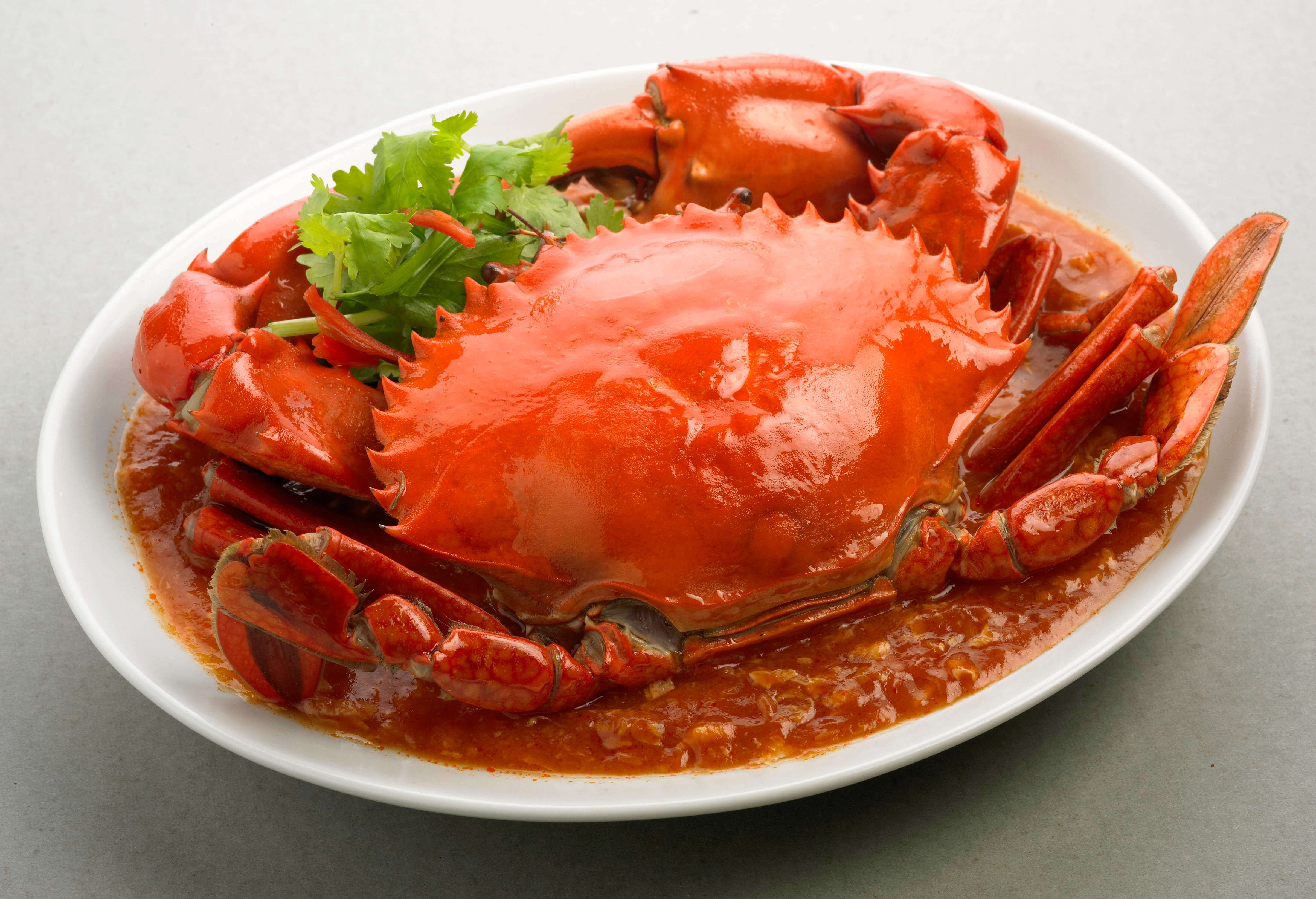 Singapore crab sauce